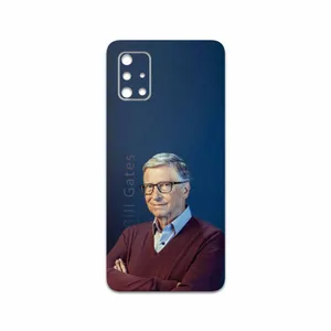 MAHOOT Bill Gates Cover Sticker for Samsung Galaxy A71