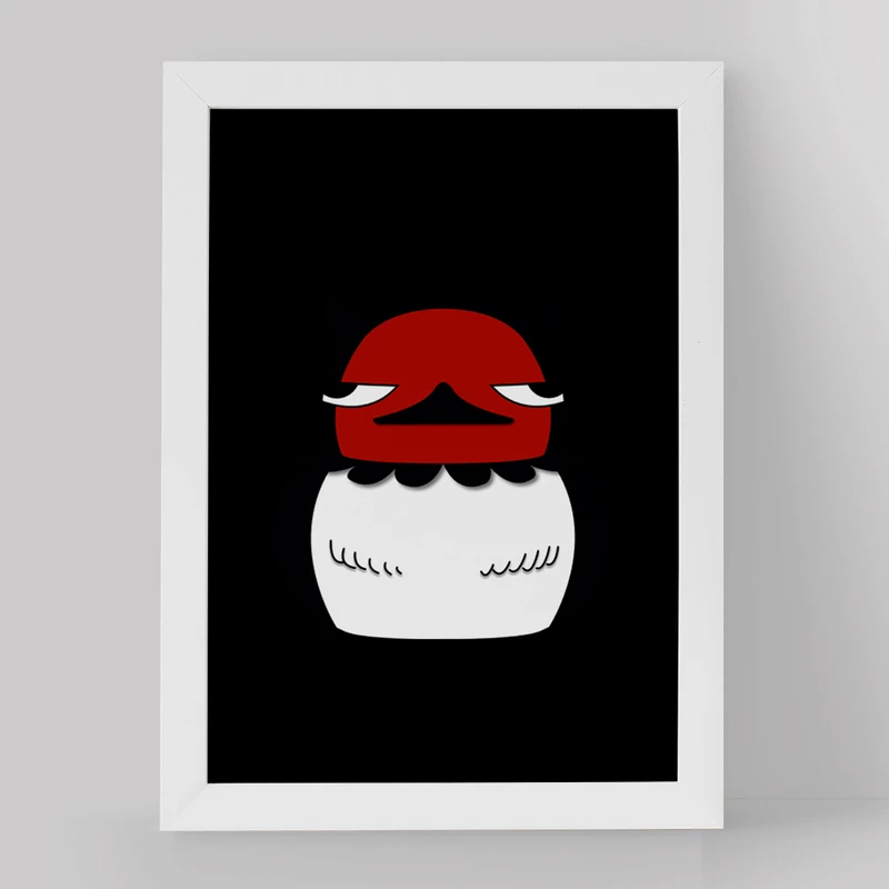 تابلو خندالو مدل نرو انیمه بلک کلاور کد 11739