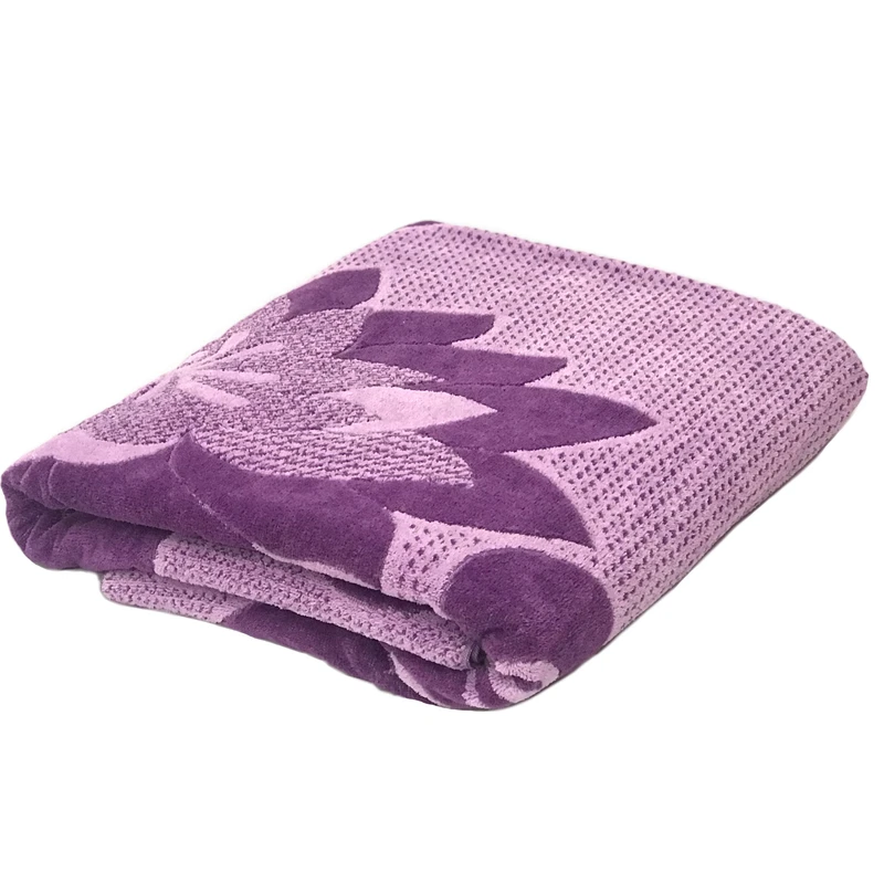 حوله حمام هنر طرح گلها سایز 110*175 سانتی متر