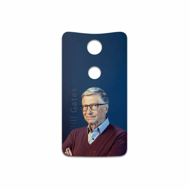 برچسب پوششی ماهوت مدل Bill Gates مناسب برای گوشی موبایل گوگل Nexus 6