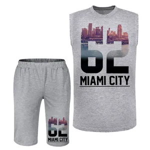 ست تاپ و شلوارک مردانه مدل A276 62