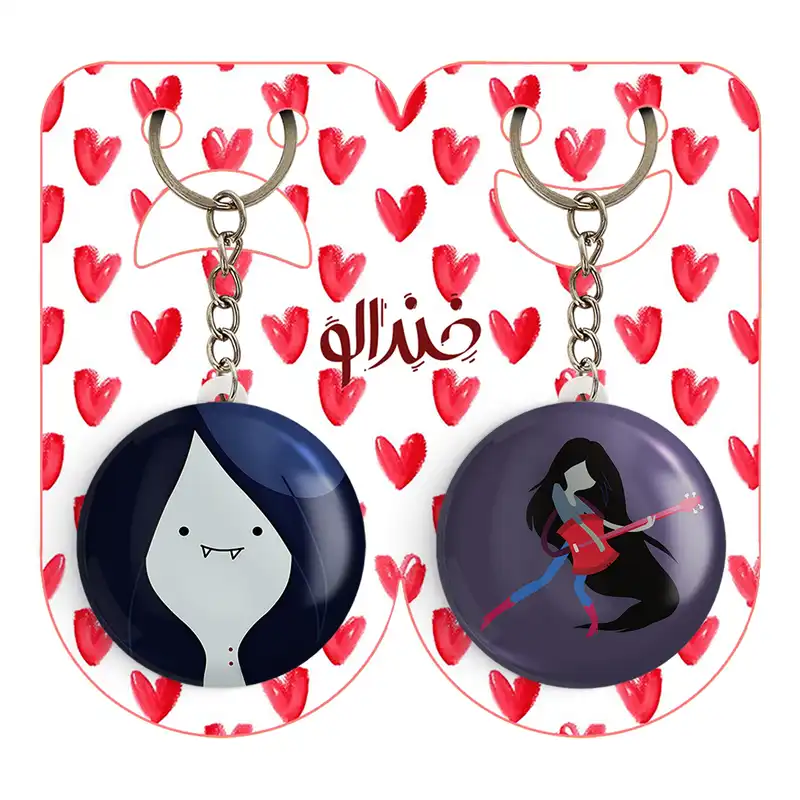 جاکلیدی خندالو مدل مارسلین وقت ماجراجویی Adventure Time کد 2085220853 مجموعه 2 عددی