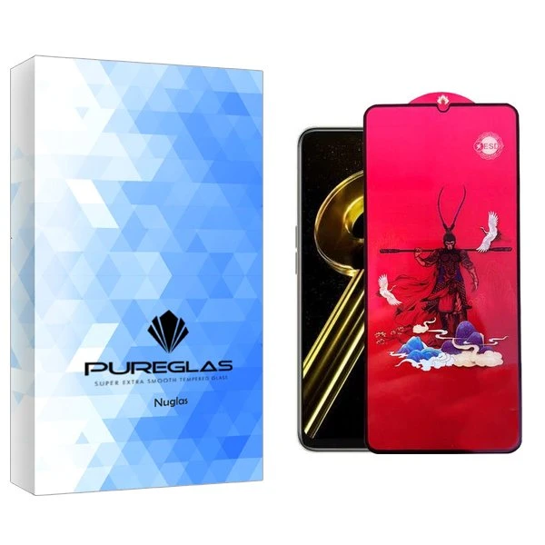 محافظ صفحه نمایش پیور گلس مدل NueGlas king مناسب برای گوشی موبایل ریلمی 9i 5G