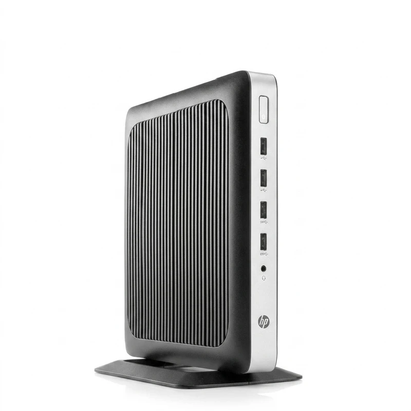 کامپیوتر کوچک اچ‌ پی مدل HP T630 با پردازنده Quad Core AMD GX-420GI حافظه SSD با ظرفیت 256 گیگابایت رم DDR4 با ظرفیت هشت گیگابایت پردازنده گرافیکی AMD