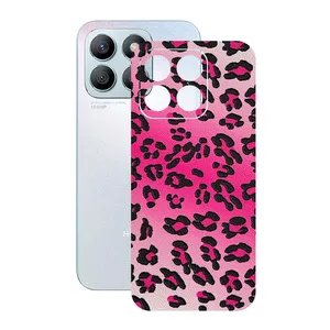 Remax cover sticker Leth model Leopard pattern design suitable for Honor X8b mobile phone