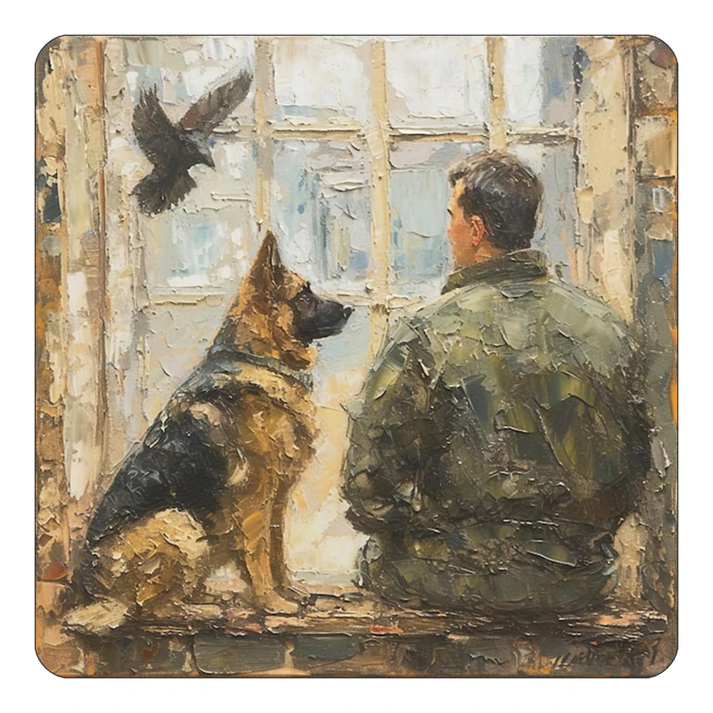 مگنت کاکتی طرح نقاشی رنگ روغن مدل mp73136