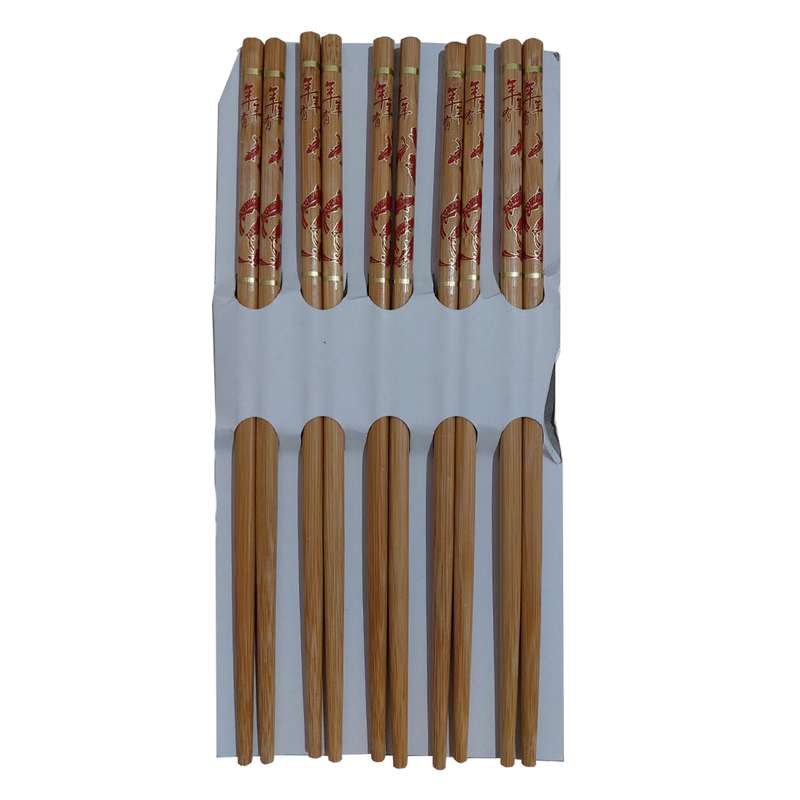 چوب غذا خوری چاپستیک مدل636 مجموعه 5 عددی