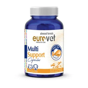 قرص مکمل مولتی ویتامین حیوانات یوروپت مدل Eurovet Multi Support بسته ۶۰ عددی