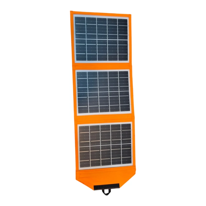 پنل خورشیدی تاشو 15 وات سی سی لامپ مدل CL-ZD0615