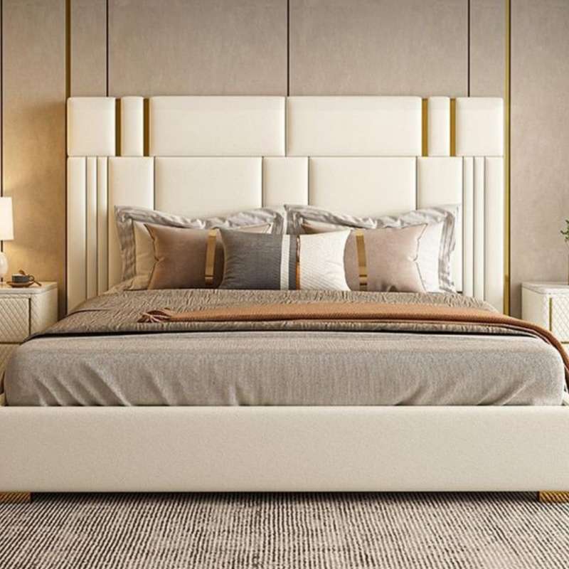 تخت خواب کد M.P 5620 دو نفره سایز 180×200 سانتی متر