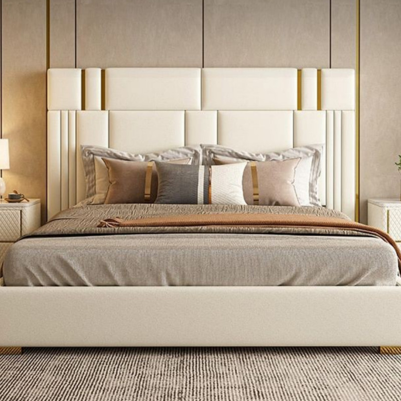 تخت خواب کد M.P 5620 دو نفره سایز 180×200 سانتی متر