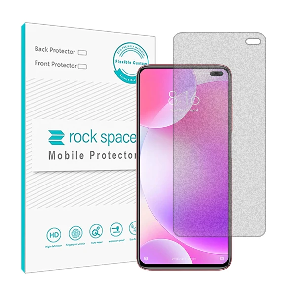 محافظ صفحه نمایش گیمینگ راک اسپیس مدل HyGAM مناسب برای گوشی موبایل شیائومی Poco X2