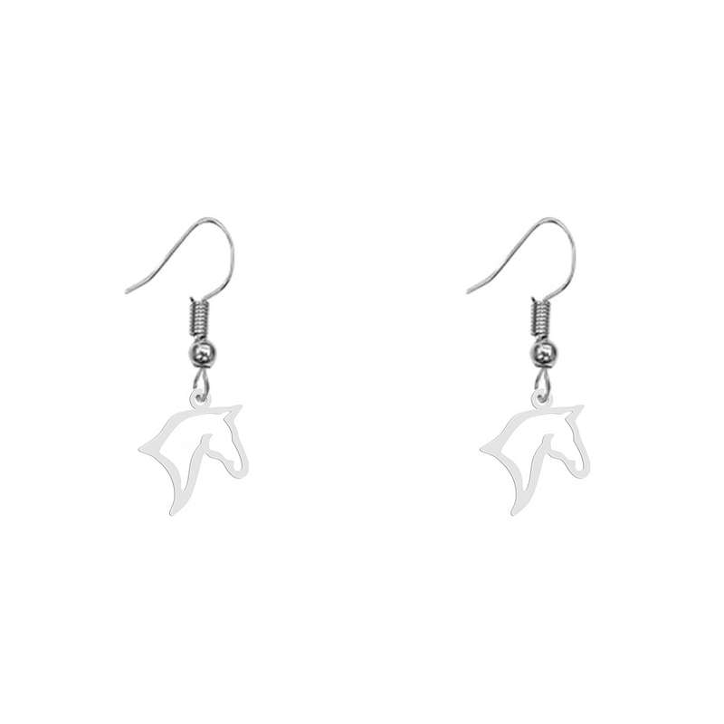 گوشواره زنانه هایکا طرح اسب مدل ha-218