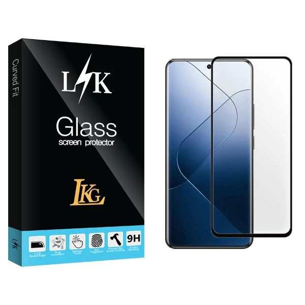محافظ صفحه نمایش شیشه ای ال کا جی مدل LKKnewpkg مناسب برای گوشی موبایل شیائومی Redmi 14T Pro
