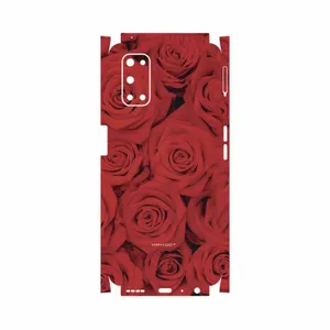 MAHOOT Red-Flower-FullSkin Cover Sticker for Realme 7 5G