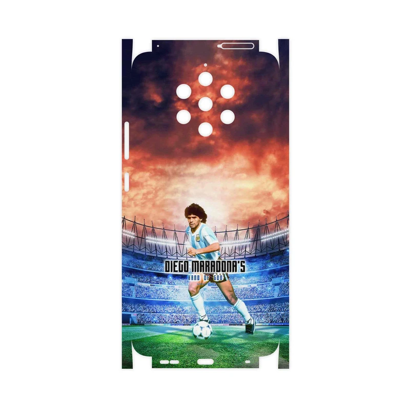 برچسب پوششی ماهوت مدل Diego Maradona-FullSkin مناسب برای گوشی موبایل نوکیا 9 Pureview