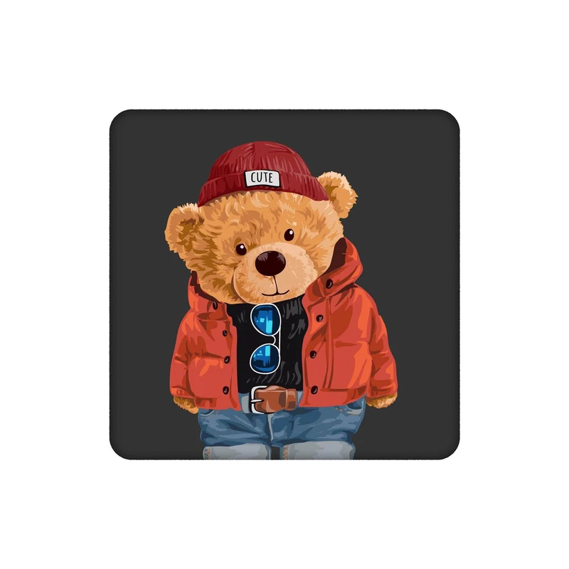 زیرلیوانی طرح تدی  زمستونی کد 4996851