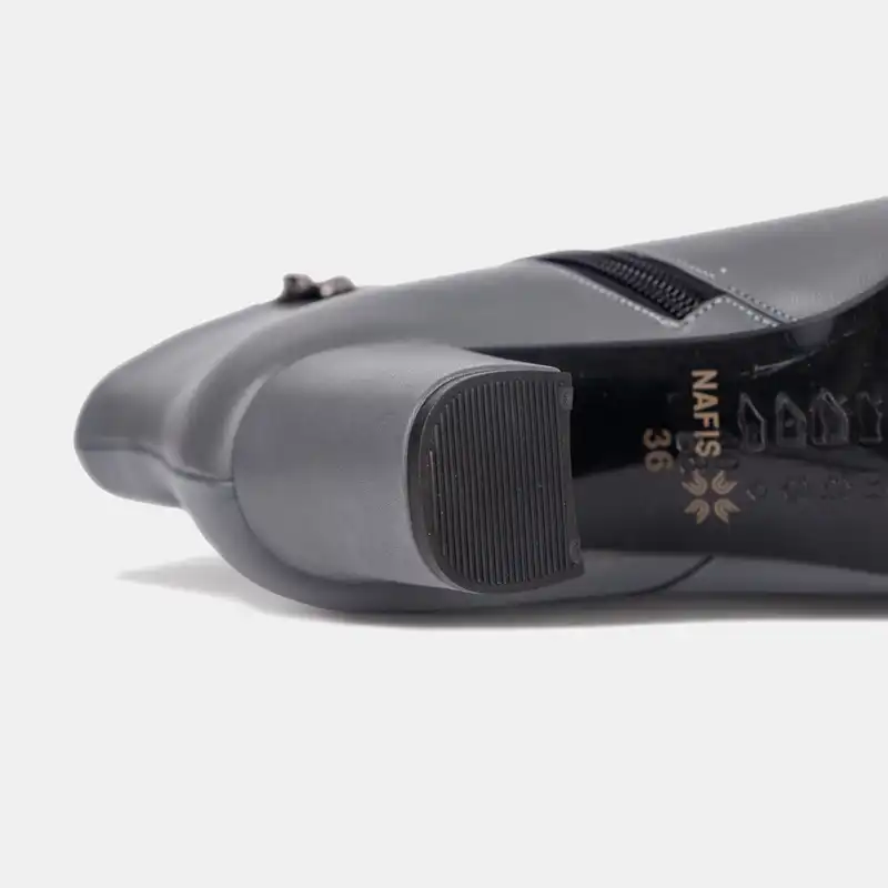 نیم بوت زنانه چرم نفیس مدل 42000114