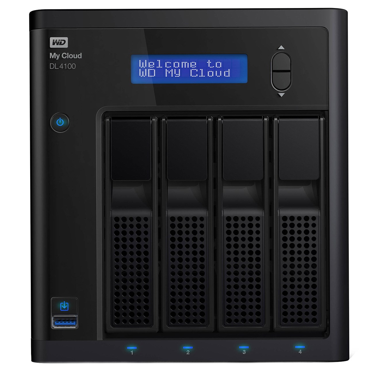 ذخیره ساز تحت شبکه وسترن دیجیتال مدل My Cloud DL4100 WDBNEZ0160KBK-EESN 4-Bay ظرفیت 16 ترابایت