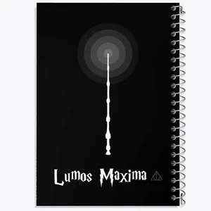 دفتر مشق 100 برگ خندالو طرح هری پاتر کد 24946