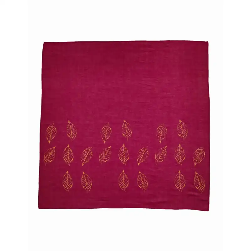 دستمال سر و گردن گدار مدل برگریزان