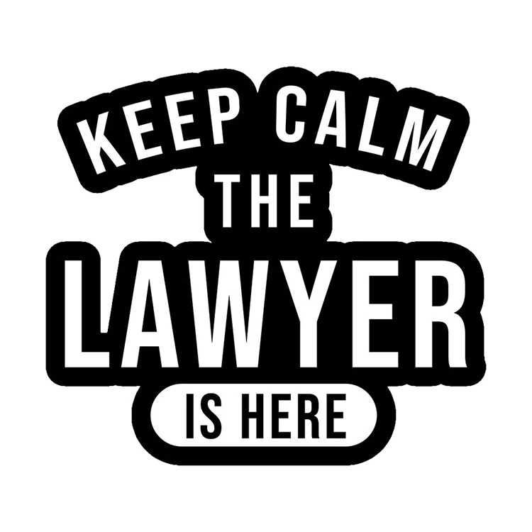 استیکر پارچه و لباس پاد آفرین مدل وکیل دانشجو حقوق وکالت کد S2379