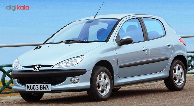 خودرو پژو 206 تیپ 5 دنده ای سال 1396