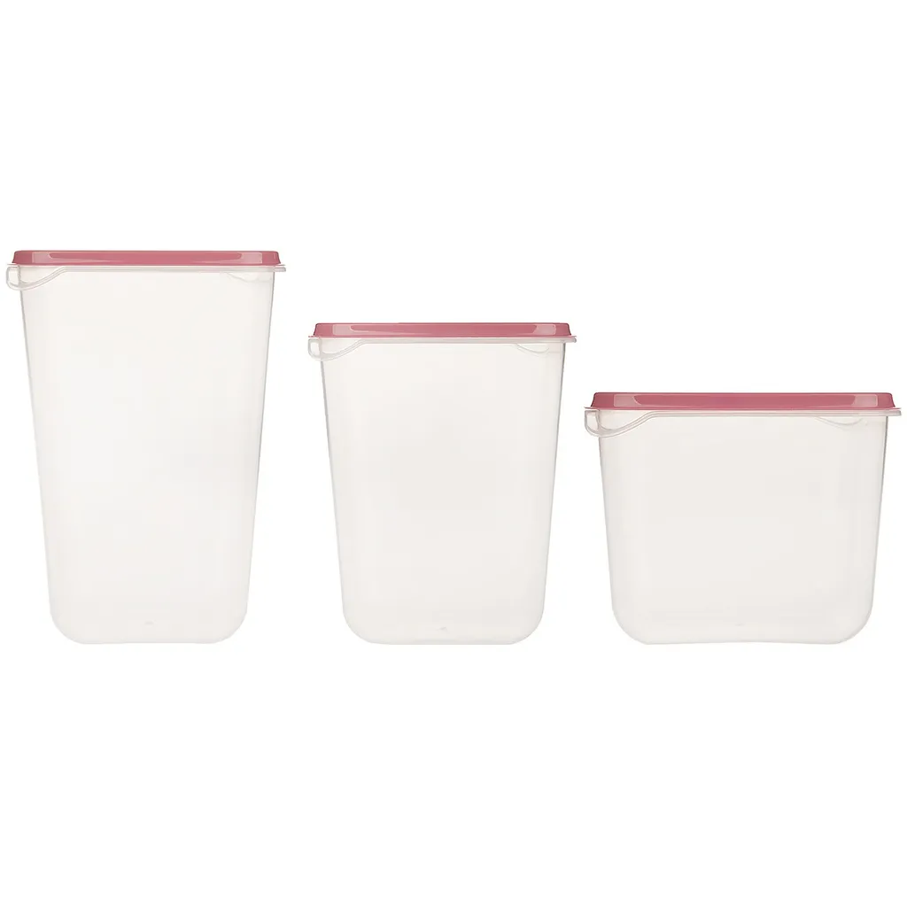 ظرف نگهدارنده همارا مدل Square - بسته 3 عددی