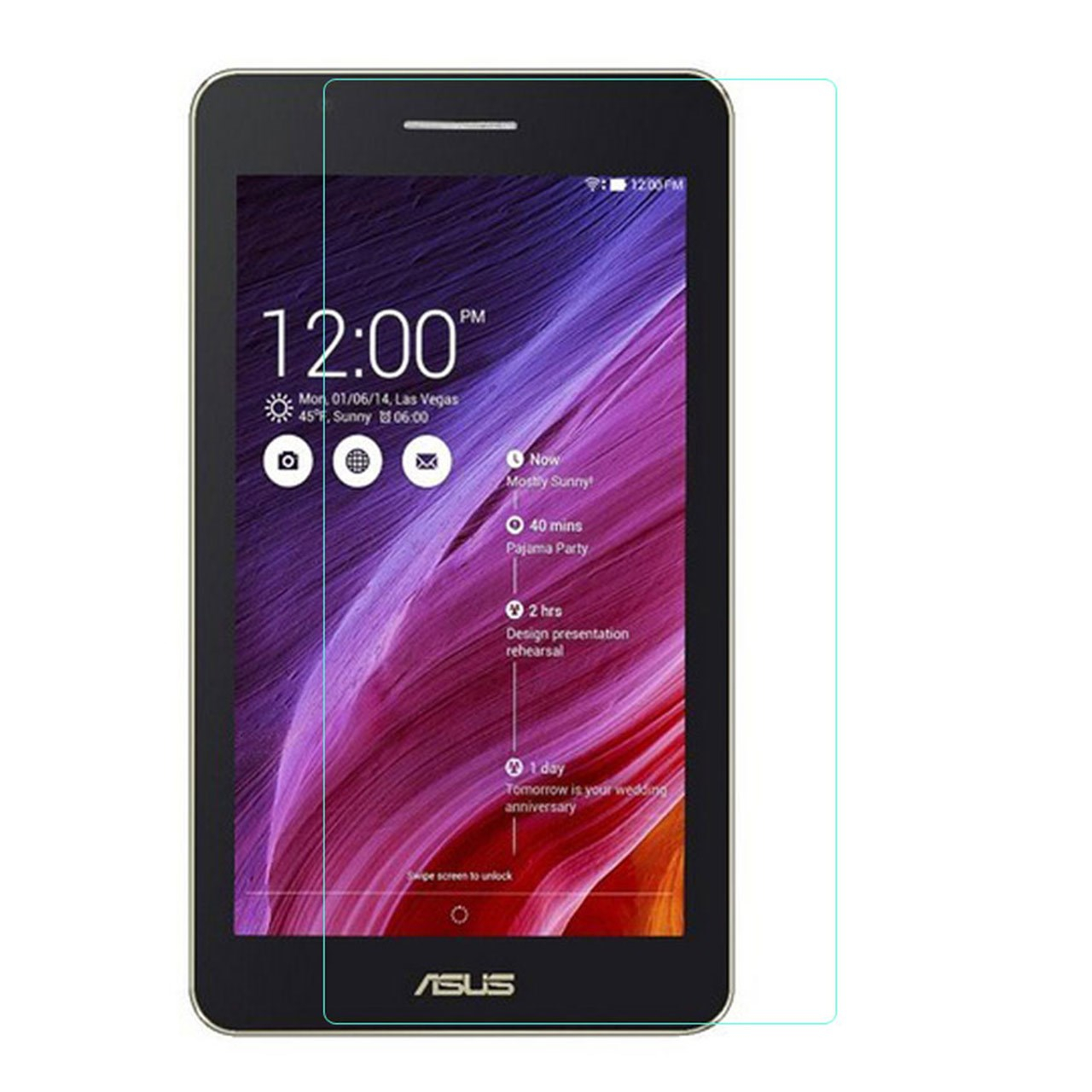 محافظ صفحه نمایش شیشه ای تمپرد مناسب برای تبلت ایسوس Fonepad 7 FE171CG