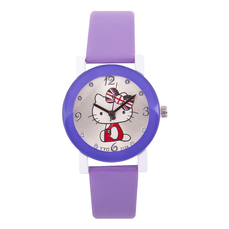 ساعت مچی عقربه ای دخترانه کد A121 ساعت مچی عقربه ای دخترانه کد A121