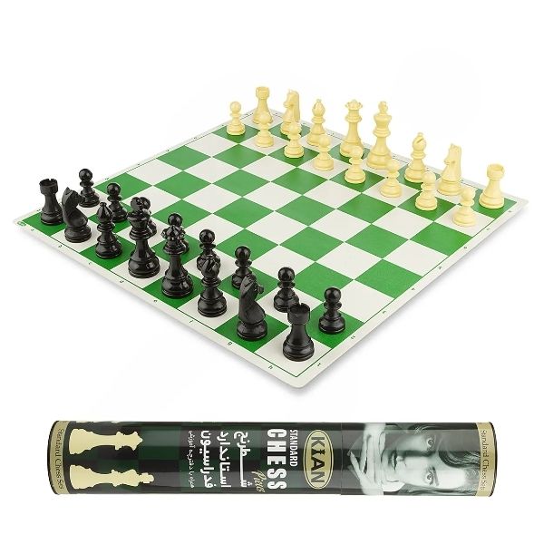 شطرنج کیان مدل استوانه ای مسابقات استانتون 6822 به همراه جعبه