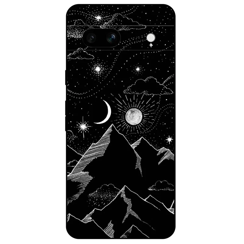 کاور مگافون طرح کوه مدل 8078 مناسب برای گوشی موبایل گوگل Pixel 7A