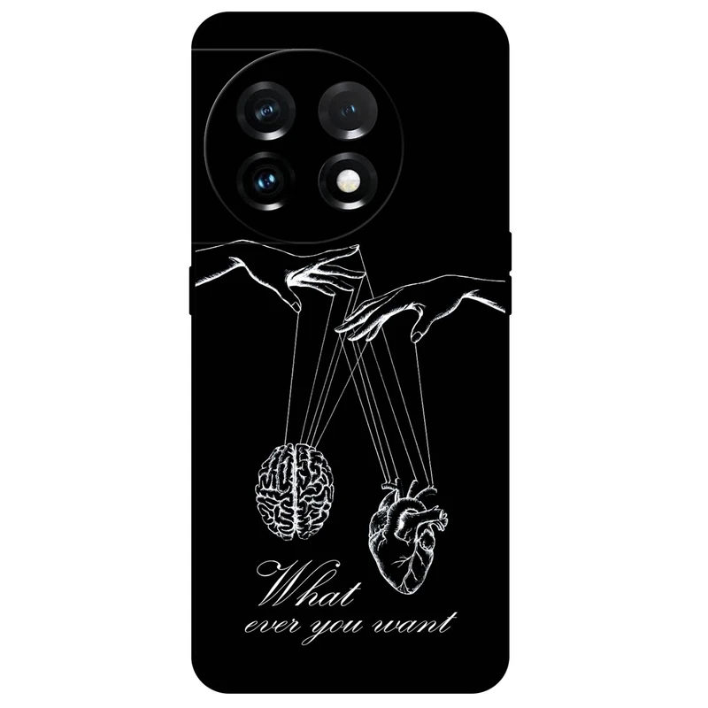 کاور مگافون طرح فکر و احساس مدل 1899 مناسب برای گوشی موبایل وان پلاس 11 5G