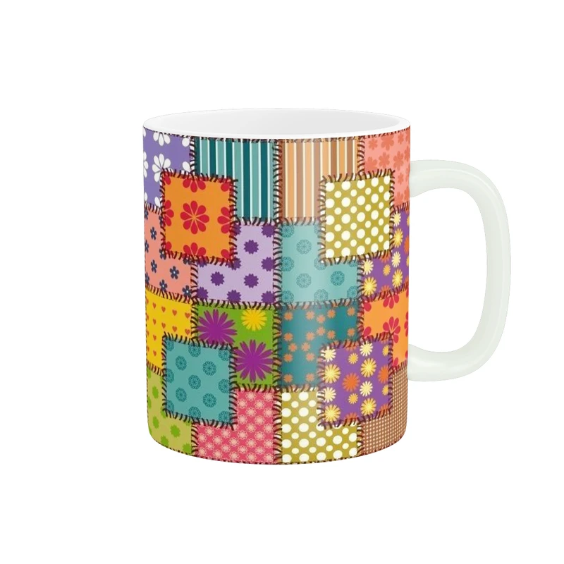 ماگ پاد آفرین طرح گل کد 2824