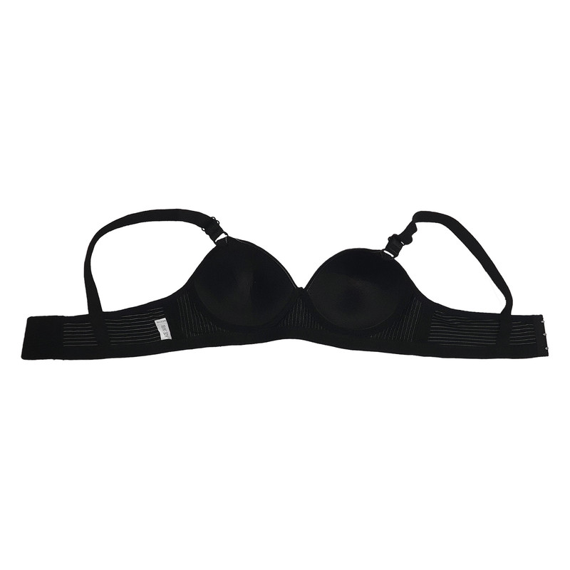 سوتین زنانه مدل بدون فنر کاپ A کد China-3308 رنگ مشکی