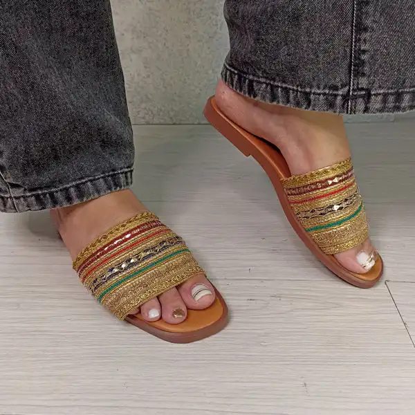 صندل زنانه نیکتا مدل 26-4200 کد 1439-CR