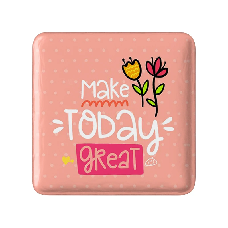 مگنت خندالو طرح Make Today Great کد 2737