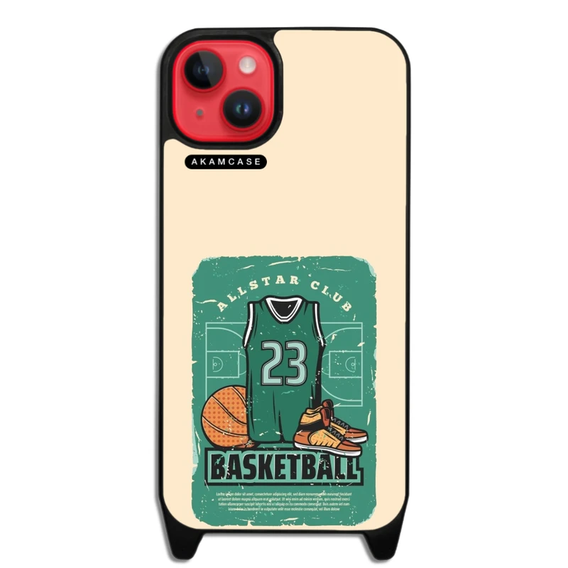 کاور آکام مدل AMC-WLA14PLUS-BASKETBALL12 مناسب برای گوشی موبایل اپل iPhone 14 Plus