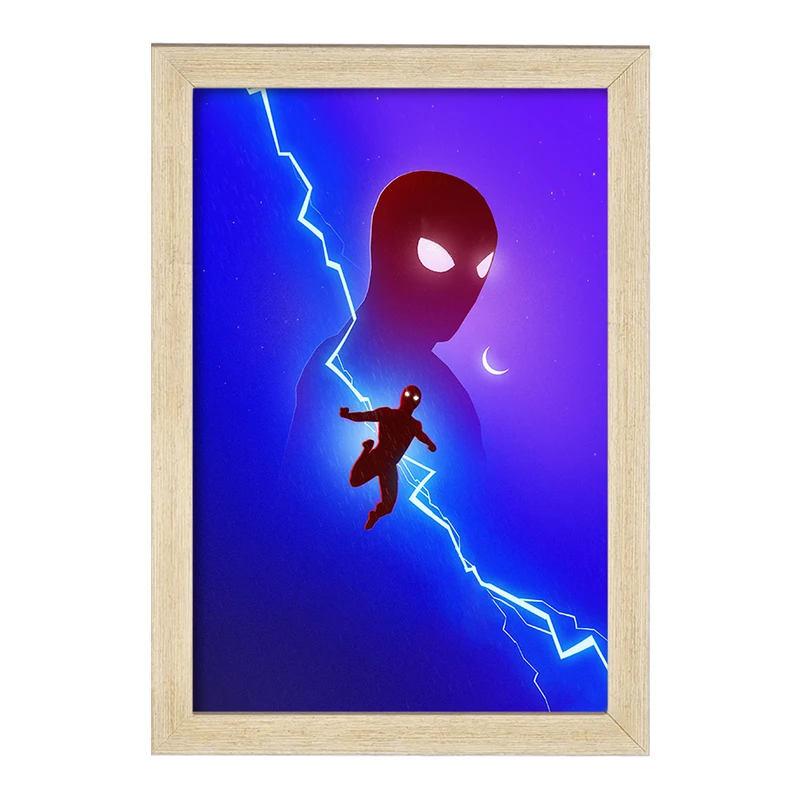 تابلو خندالو مدل مرد عنکبوتی (Spider Man) کد F1823