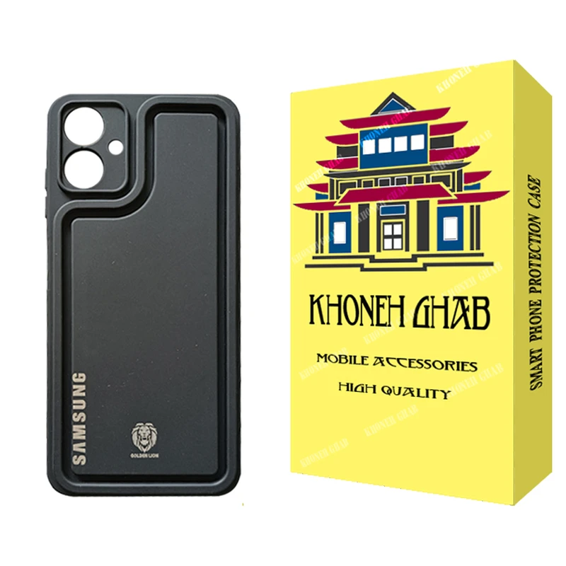 کاور خونه قاب مدل سولدا طرح LION مناسب برای گوشی موبایل سامسونگ Galaxy A06