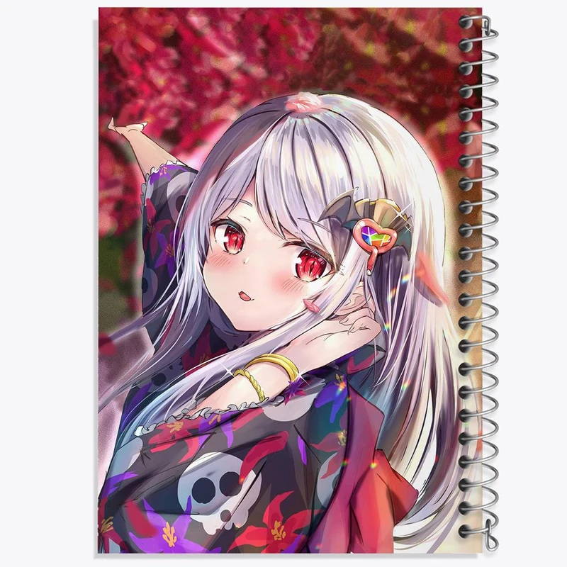 دفتر مشق 100 برگ خندالو طرح انتیلن انیمه اورلرد Overlord کد 18336