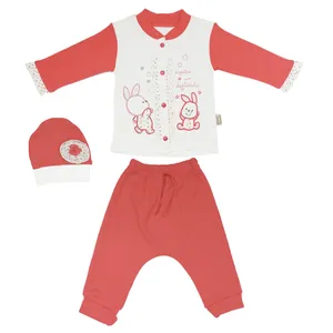 ست 3 تکه لباس نوزادی مدل Luccabimbo 