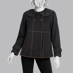 کت زنانه گره استایل مدل P-110