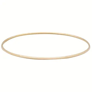 النگو طلا 18 عیار زنانه رضا گلد مدل النگو آیینه ای سایز 1