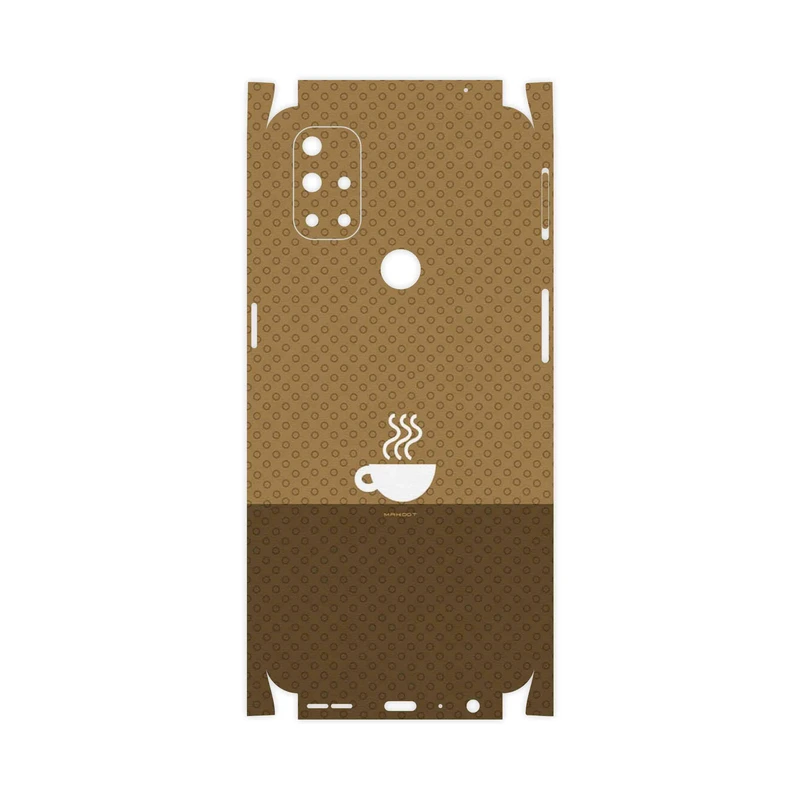 برچسب پوششی ماهوت مدل Minimal Cup of Coffee Icon-FullSkin مناسب برای گوشی موبایل وان پلاس Nord N10 5G