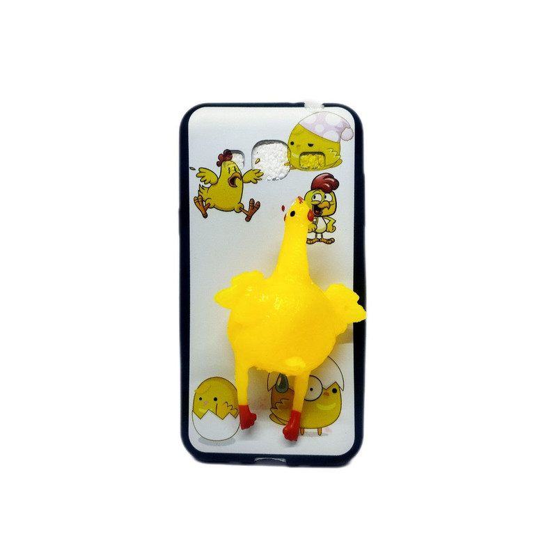 کاور طرح عروسکی مدل مرغ مناسب برای گوشی موبایل سامسونگ Galaxy J310 / J3 2016