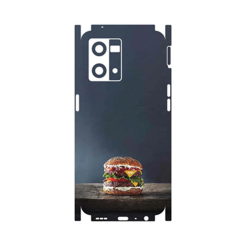 برچسب پوششی ماهوت مدل Hamburger-FullSkin مناسب برای گوشی موبایل اپو Reno 8 4G