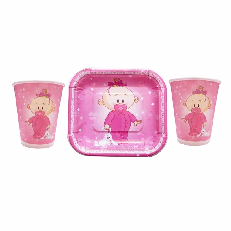 ظرف یکبار مصرف مدل نی نی مجموعه 20 عددی