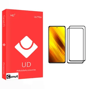 Coconut UD Glass Screen Protector For Xiaomi Poco X3 Pro Pack Of 2