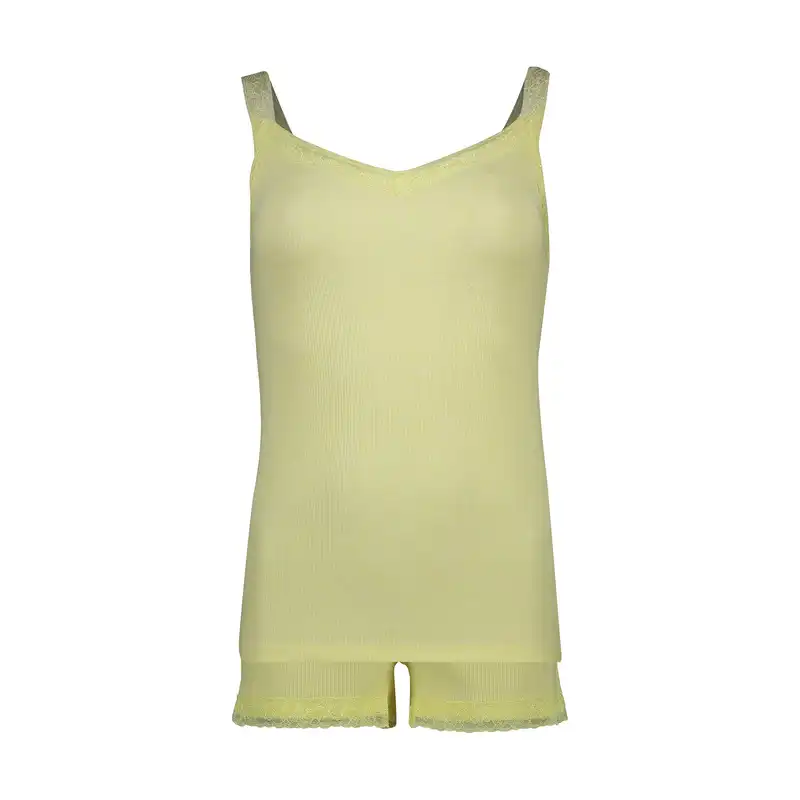 ست تاپ و شلوارک زنانه مون‌سا مدل 163124011